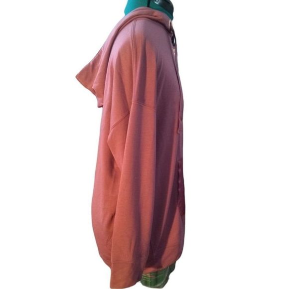 Kenneth Cole Women's Satin Trim Graphic Zip Up Hoodie Small - Picture 6 of 6